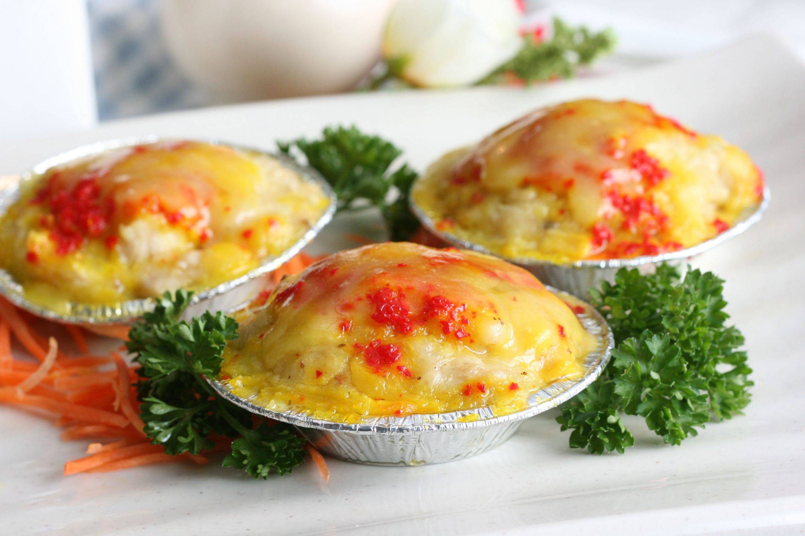 OVEN BAKED SEAFOOD PIE WITH CHEESE - Rock Road Seafood Restaurant