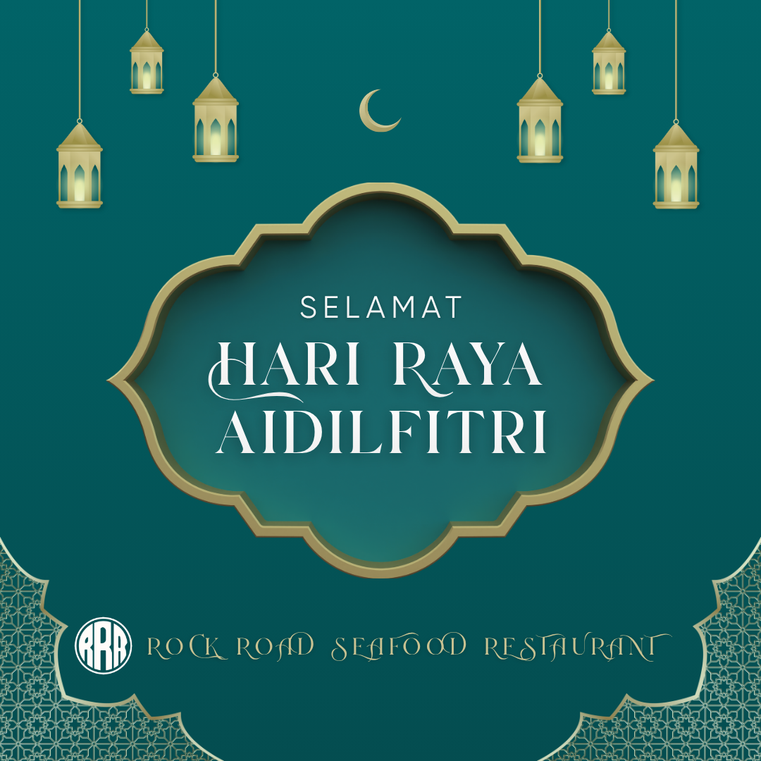 Hari Raya Aidilfitri Elegan Hijau Emas